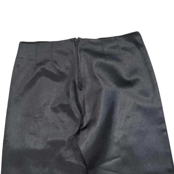 Maria Bianca Nero Black Luxe Straight Leg Pants | Size M - Picture 6 of 6